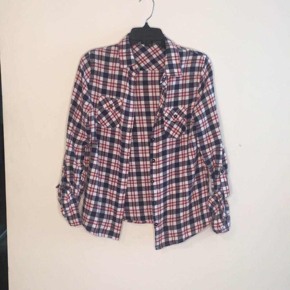 Button up flannel.